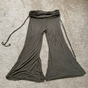 Free People cropped flared lounge pants